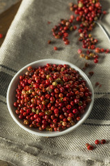 Dry Organic Red Peppercorns