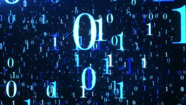 Flying into the abstract space of a binary code and connections