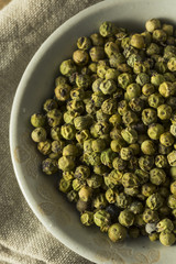 Raw Green Organic Peppercorns