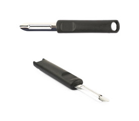 Potato peeler knife isolated