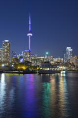 Fototapeta na wymiar Skyline of Toronto 