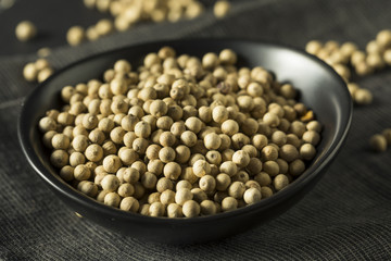 Dry Organic White Peppercorns