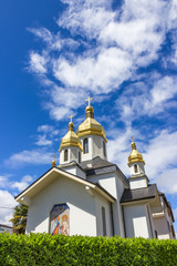 Ukrainian Church of the Virgin Dormition. France, Lourdes