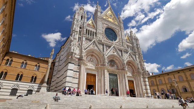 Cathedral in Siena, Toscany, Italy