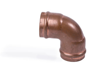 Copper elbow pipe