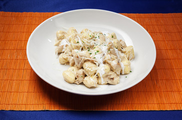 Chicken Meat With Cheese