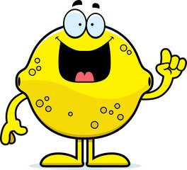 Cartoon Lemon Idea