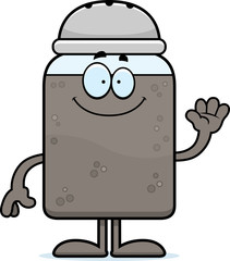 Cartoon Pepper Waving