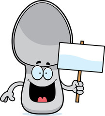 Cartoon Spoon Sign