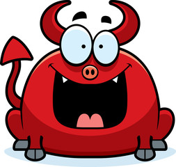 Fototapeta premium Happy Little Devil
