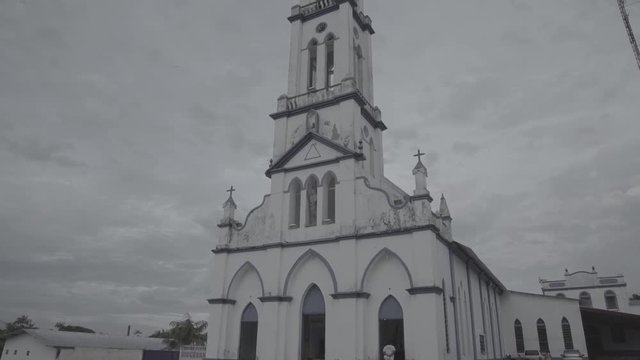 Ancient church in the amazonia