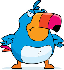 Angry Cartoon Toucan