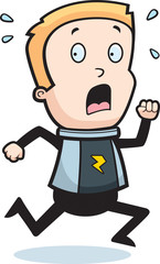 Obraz premium Astronaut Running