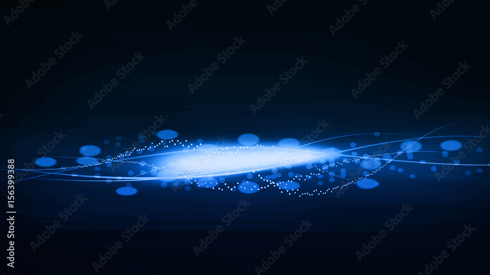 Aufkleber abstract light and bokeh background