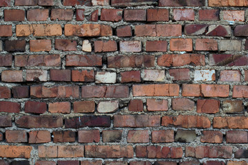 Grunge old brick wall texture
