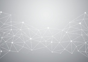 Abstract computer generated on white background