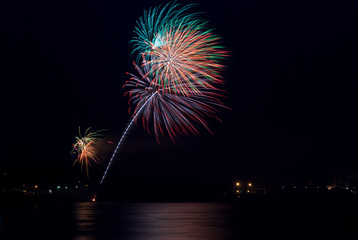 Fireworks on the River