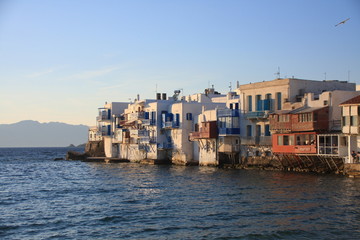 Obraz premium Mykonos le soir