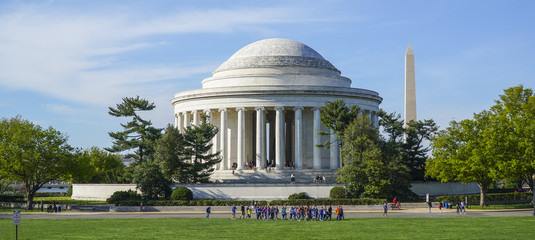 Thomas Jefferson Memorial in Washington DC - WASHINGTON, DISTRICT OF COLUMBIA - APRIL 8, 2017