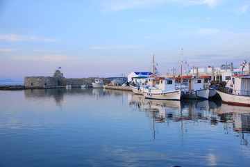 Fototapeta premium Port de Naoussa sur l’île de Paros