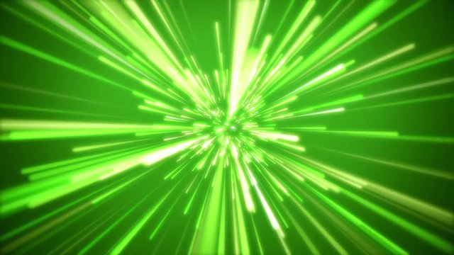 Entering Green Spacewarp