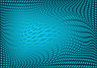 Abstract dark blue background with a curved squars