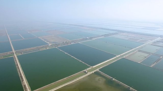 Aerial of the big fish pond