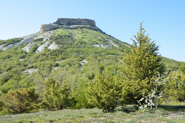Гора Тепе-Кермен, Крым