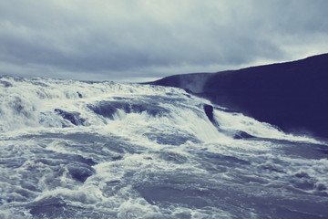 Waterfall in Iceland