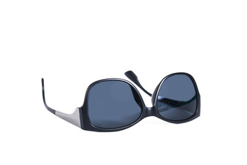 Fototapeta premium modern sunglasses on white background .