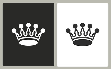 Crown - vector icon.