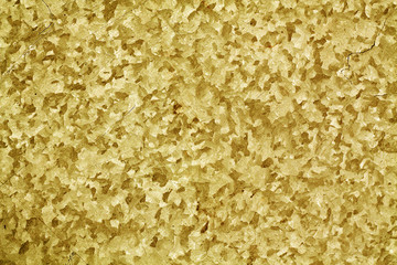 Orange color scratched metal panel.