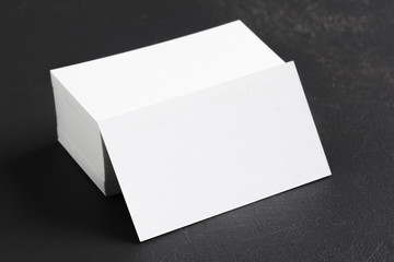 blank business cards