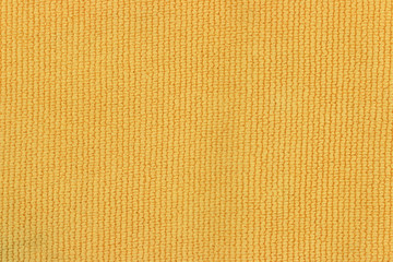 Close texture of yellow cloth