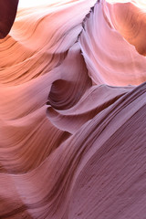 The famous Antelope Canyon