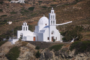 église Sainte Irène à Ios