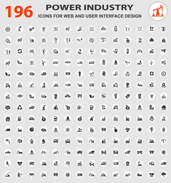 industry icon set