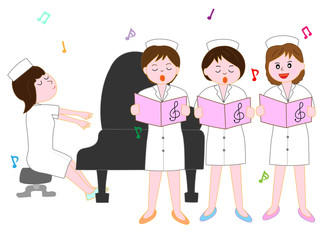 病院でのコンサート