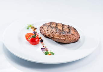 Grilled steak delicious meat