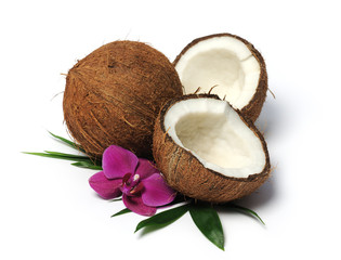 arrangement with coconuts