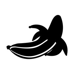 banana fresh fruit icon vector illustration design