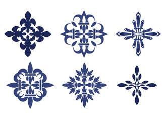 Set of arabic decorations vector © Wiktoria Matynia