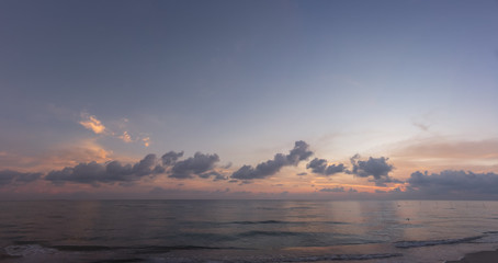 Fototapeta premium panorama sea sky
