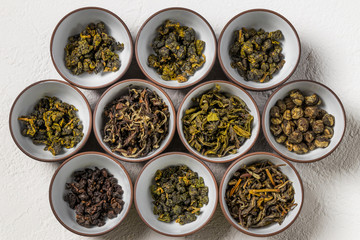 代表的な台湾茶　Taiwanese traditional tea