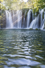 waterfall at  