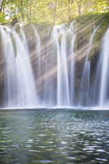 Fototapeta premium waterfall at 