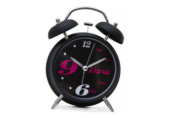 Alarm clock isolated