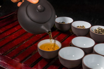 Obraz na płótnie Canvas 代表的な台湾茶　Taiwanese traditional tea