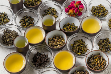 代表的な台湾茶　Taiwanese traditional tea