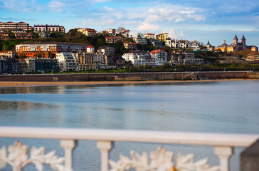 Fototapeta premium Seaside at San Sebastian
